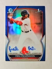 Freili Encarnacion 2023 1st Bowman Chrome AUTO Prospect BLUE REFRACTOR 80/150 D6