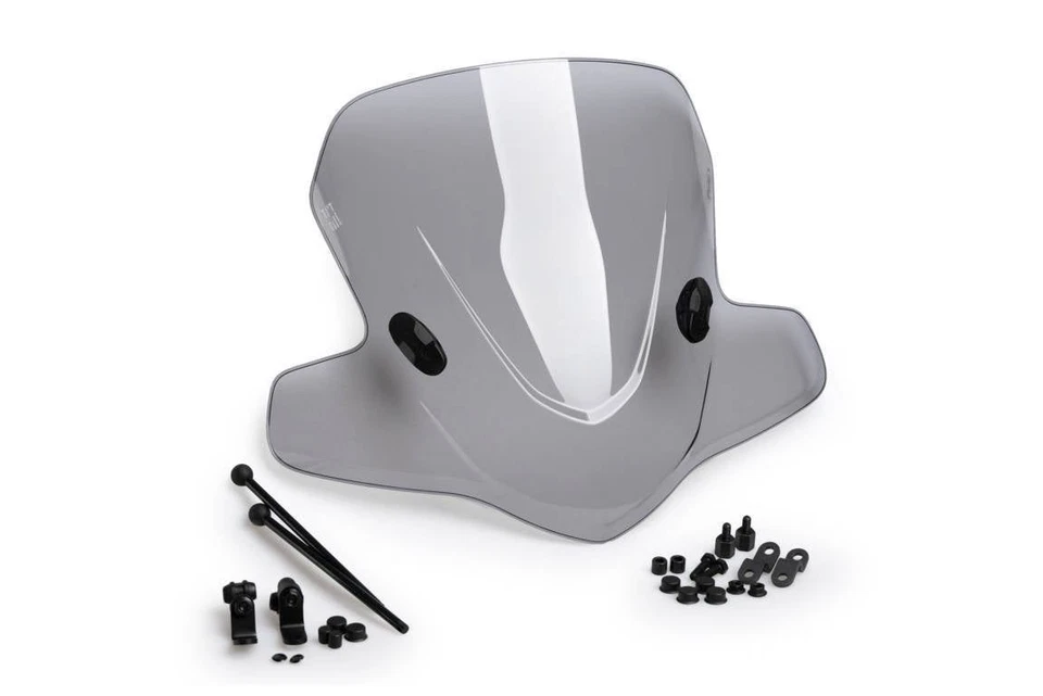 Puig City Touring Screen Windshield Light Smoke Keeway Hurricane 50 2021 - 2026 - Image 3 of 4