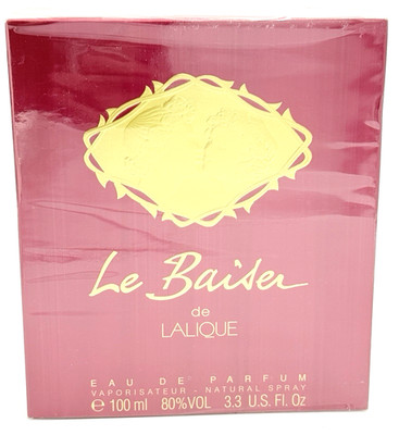 Lalique Le Baiser de Lalique Eau de Parfum 100 ml 3.3 Fl Oz Sealed Spray