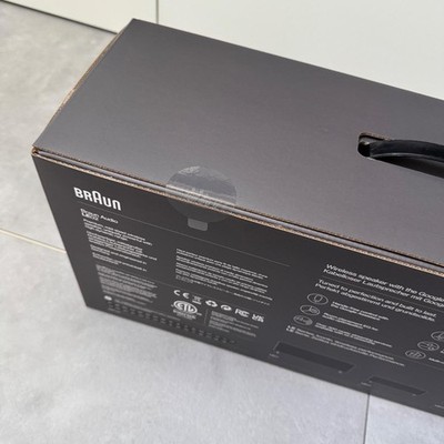 Braun Audio LE02 HiFi Stereo Speaker – White | eBay