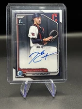 2024 Bowman Draft Chrome 1st Jacob Cozart Base Auto Guardians Autograph