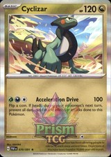 Cyclizar 70/91 Rare Holo Paldean Fates Pokemon