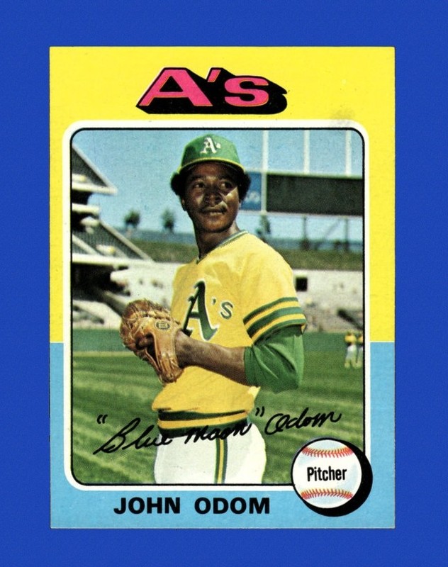 1975 Topps Set-Break # 69 John Odom NM-MT OR BETTER *GMCARDS*