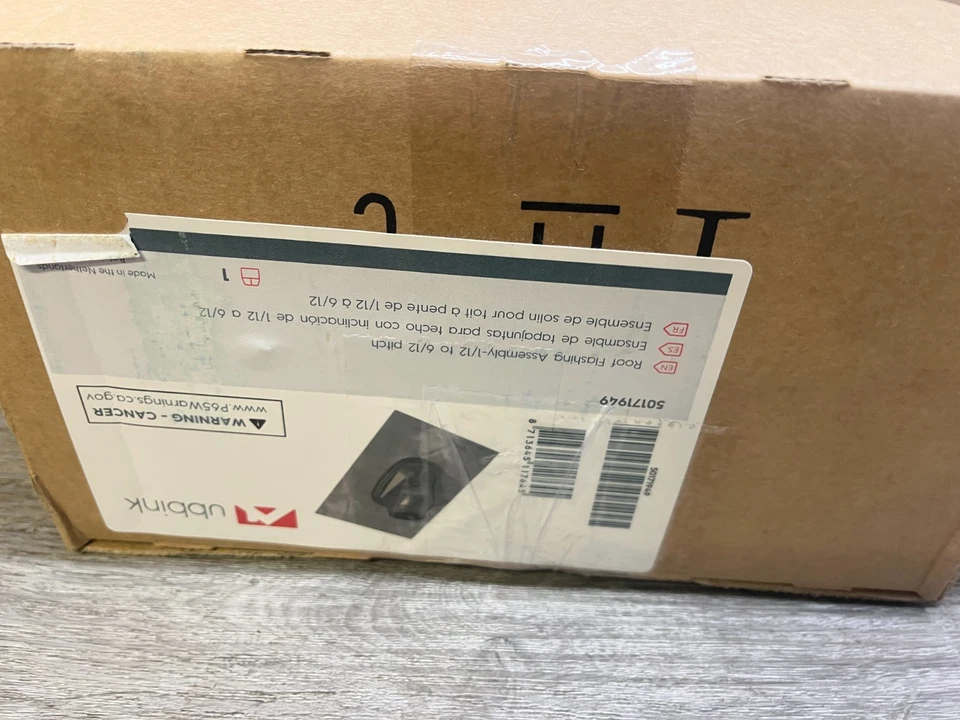 Rinnai Ubbink 50171949 1/12 to 6/12 pitch Roof Flashing Assembly (D29) - Image 3 of 3