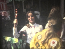 Girl Scout Troop Kaper Chart 1970s California Super 8mm Film Home Movie Reel