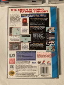 SEGA CD 4: Original Game Cases w/ Manuals & NHL 94 Game w/ Manual
