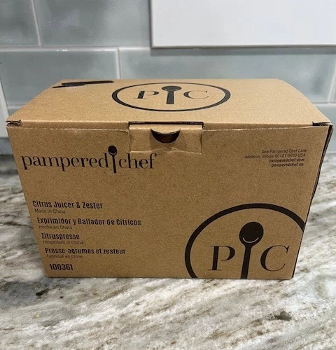 Pampered Chef Citrus Juicer And Zester Including Catch Base
Opens in a new window or tab