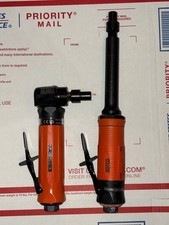 TWO (2) Open Box DOTCO Die Grinders: 10LF201-36 and 12L1181-36. Made in USA 2025