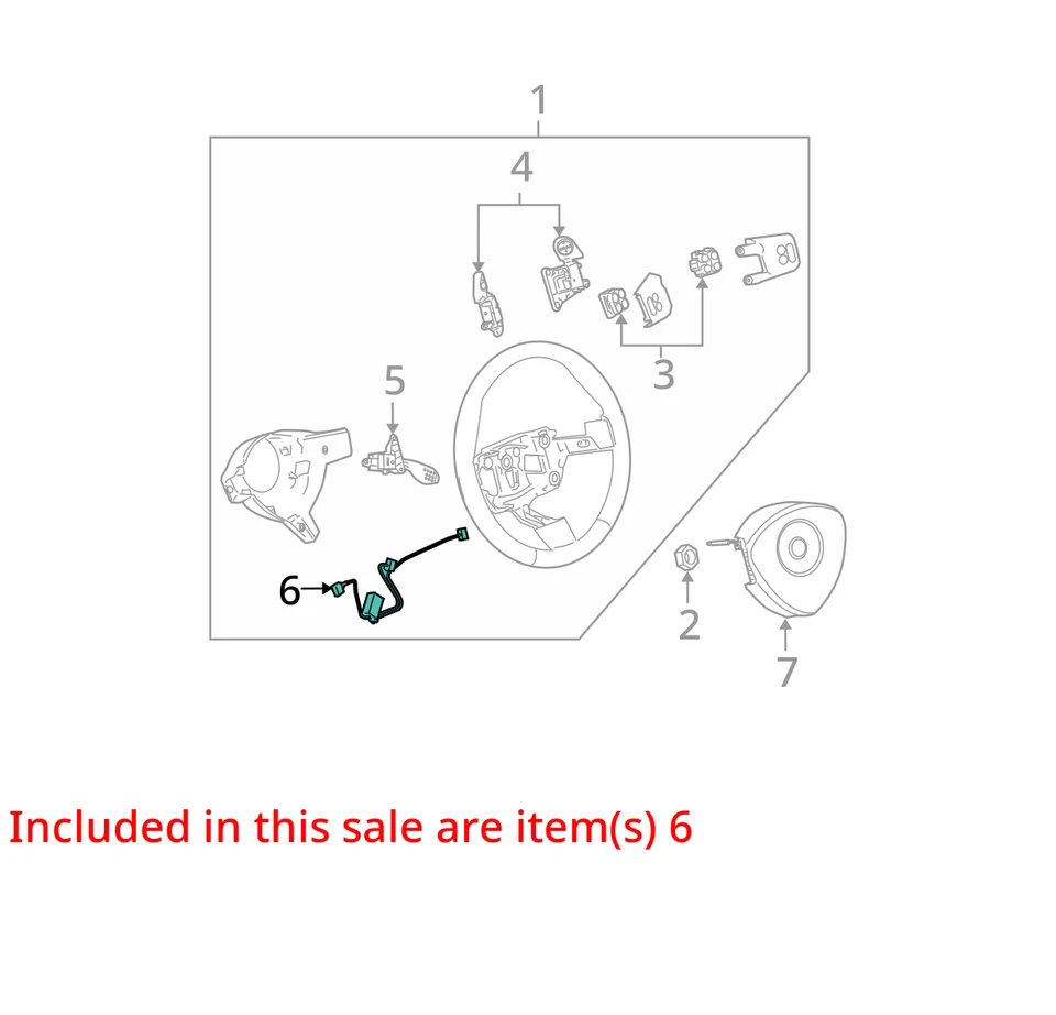 ПОДХОДИТ ДЛЯ 2004-2005 PONTIAC GRAND PRIX РЕМЕНЬ ASM STRG WHL ПОДУШЕЧКА A 10351779 - НОВЫЙ OEM - Изображение 3 из 4