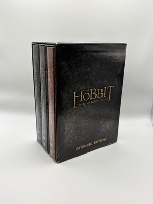 Sealed The Hobbit Trilogy Extended Edition 15-Disc DVD Box Set *Rare*