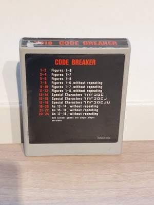 3010 Code Breaker Game / Cart for Acetronic / Radofin / Hanimex / Prinztronic