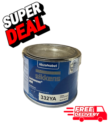 #ad #ad AkzoNobel Sikkens Autowave MM 332YA Yellow Green Pearl 500ml $76.49