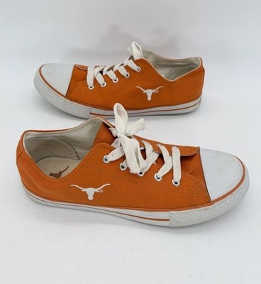 Campus Footnote NCAA University Of Texas UT Longhorns Orange Shoes Size 9 M