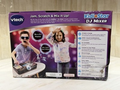 VTech KidiStar DJ Mixer Bluetooth Music for sale online | eBay