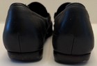 COLE HAAN WOMENS VTG.  US 8.5 B  LOAFER BLK/BRN/ WOVEN SOFT LEATHER WITH TASSELS — photo 8