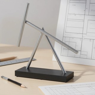The Swinging Sticks® BASIC Matt Schwarz & Aluminium