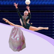 Rhythmic Gymnastic Ball Bag Portable Fit 18.5cm Balls for Gym Dance Practice