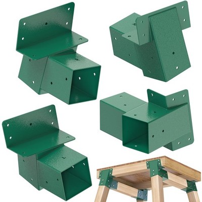 BeneLabel 4Pack Deer Blind Brackets 4x4 Heavy Duty Deer Stand Bracket Compound