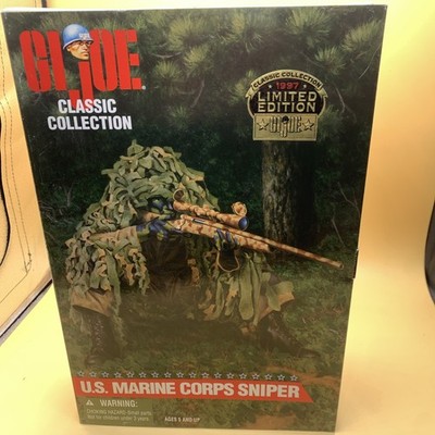 1997 GI Joe Classic Collection US Marine Corp Sniper Limited Edition Hasbro