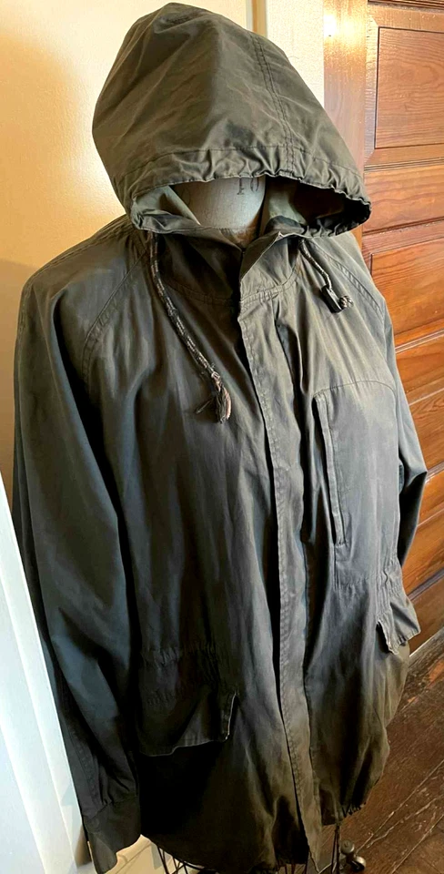 Impermeable vintage Banana Republic años 90 safari y ropa de viaje 100% algodón M Foto 4 de 4