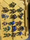 VTG 1980S 1990S TMNT NINJA TURTLES LOT  ACTION FIGURES/PARTS