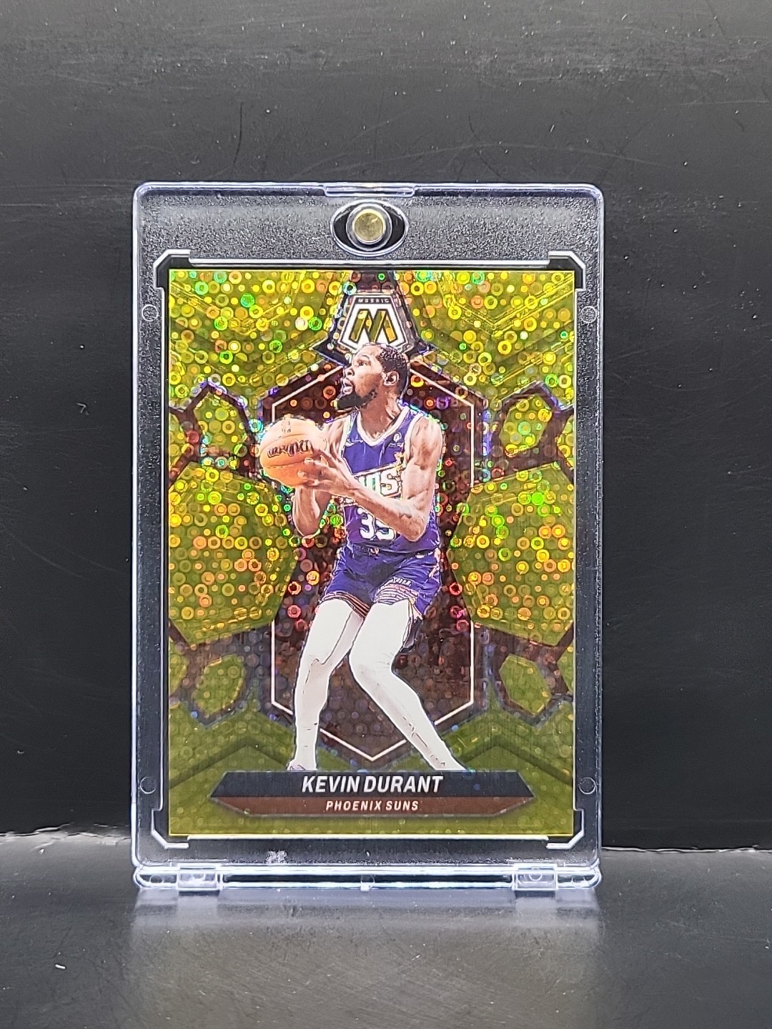 2023-24 Panini Mosaic - Kevin Durant #180 Gold Fast Break Disco #d/10 SSP