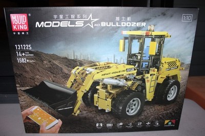 Mould King 13122S RC Bucket Loader Construction Set Heavy Machinery Building Kit