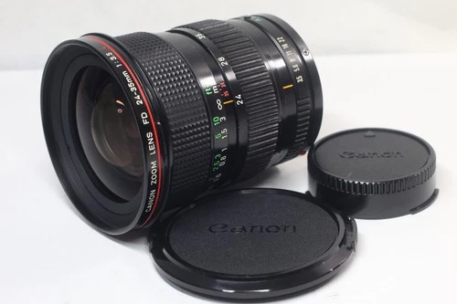 Canon New FD NFD 24-35mm F/3.5 L Wide Angle Zoom MF Lens From Japan