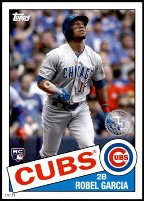 Robel Garcia 2020 Topps 1985 35th Anniversary 5x7 #85-29 9/49 Cubs