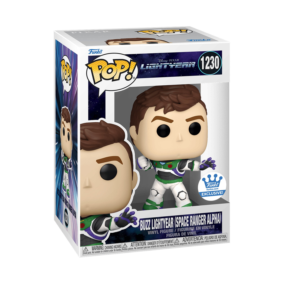 Funko Pop! Vinyl Pixar 1230 Buzz Lightyear (Space Ranger Alpha