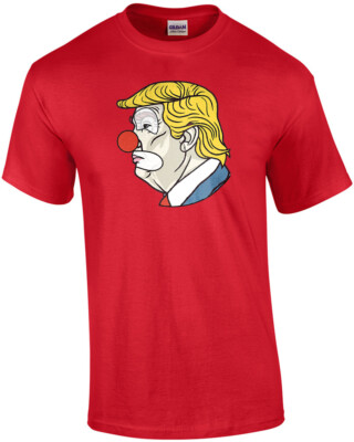 Trump Clown - Anti Trump liberal democrat t-shirt