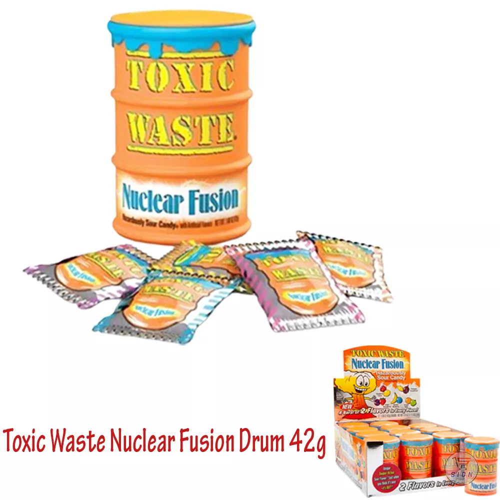 Toxic Waste Yellow Drum Extreme Sour Candy (42 g)