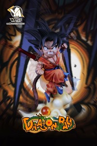 kid goku statue