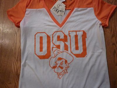 T-shirt Victoria's Secret Collegiate - Cowboys Oklahoma State University - Rose - Taille S - Neuf