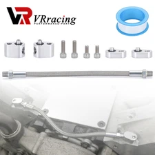 For LS1 Cylinder Head Coolant Steam Port Crossover Throttle Body Bypass Hose Kit