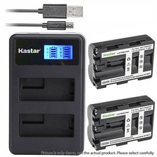 LCD2 Charger Combo For Sony NP-FM500H SLT-A57 A58 A65 A65V A77 A77V A77 II