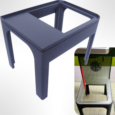 Custom Riser Stand for xTool F1 | Functional Stand for Large Object Engraving