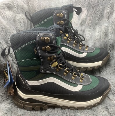 Vans Black and Green Winter Boots Vans Snow Boots Standard Snow MTE main image 4