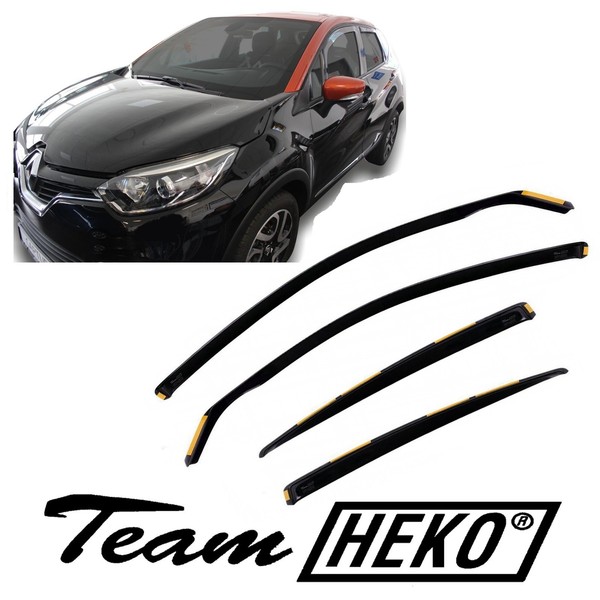 Windabweiser Regenabweiser Heko FüR Renault Captur 2013-2019 5-TüRer 4-Tlg-image