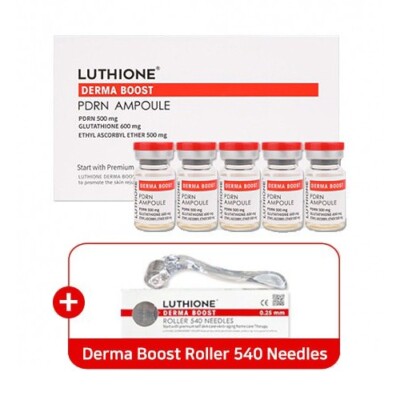 LUTHIONE Derma Boost PDRN Ampoule 1Kit (Ampoule 5ml *5ea) + MTS Roller