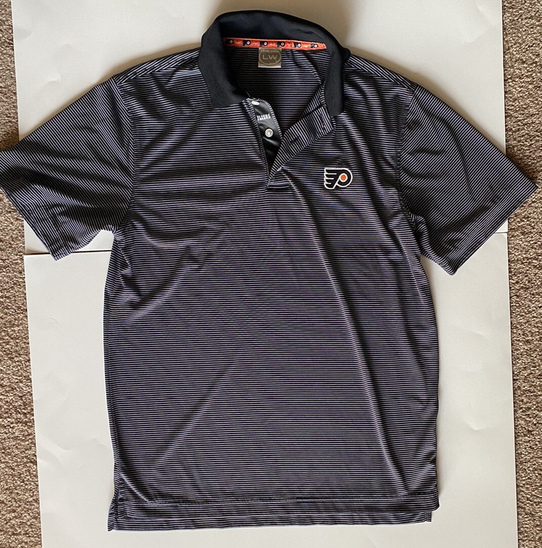 Levelwear NHL Licensed ￼ ￼ Philadelphia Flyers ￼Mens Polo Shirt