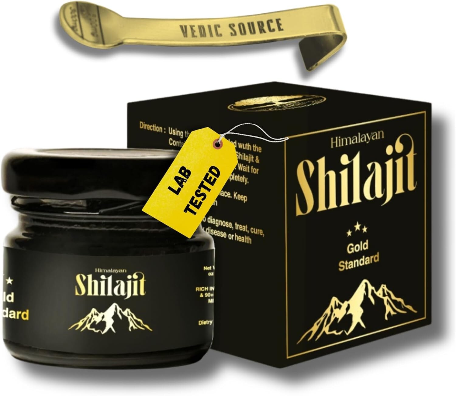 Pure Himalayan Shilajit Resin - Traditional Vedic Preparation