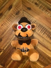 Five Nights At Freddy's Nightmare Fazbear Plush 2016 8" Scott Cawthon Funko FNAF