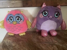 2 Lot Mush Meez 5” Candice Cat +one Soft Squishy Plush Stress Relief