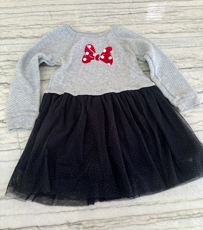 Gap Disney Girls Tulle Minnie Mouse Dress Size 5Y