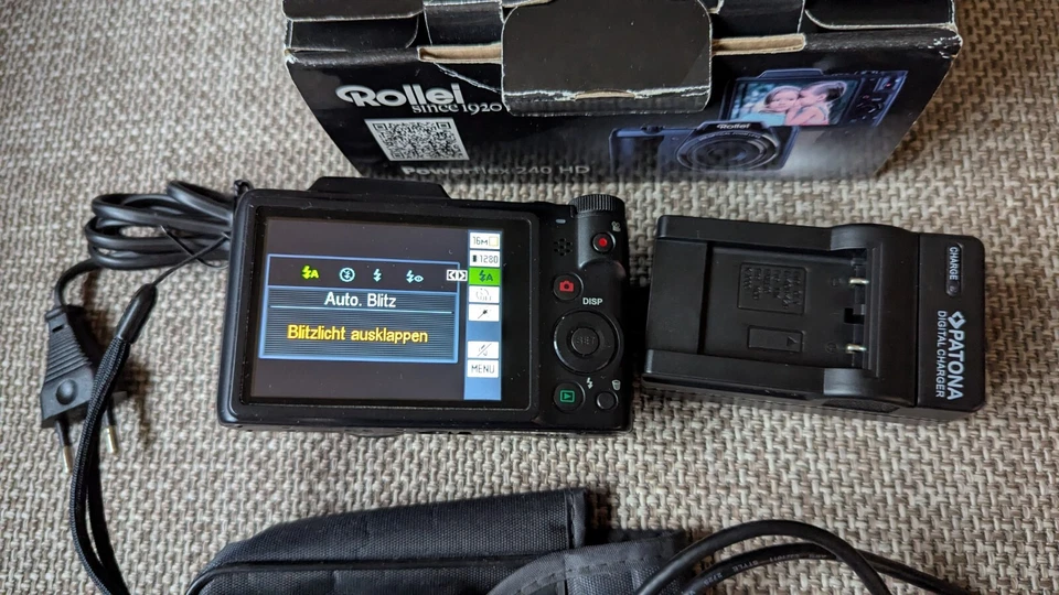 Rollei Powerflex 240 HD Digitalkamera Kompaktkamera 16.0 MP OVP - Bild 2 von 4