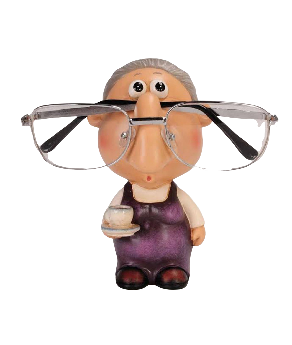 Novelty Eyeglass Spectacle Holder Display Ornament Figurine Reading Glass Holder