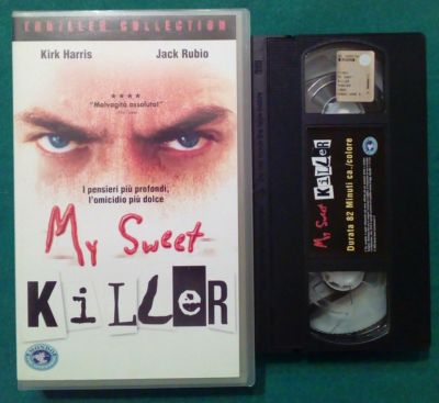 Vhs My Sweet Killer Film Ita Thriller Kirk Harris Jack Blond Viedocassette (V29)