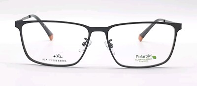 Polaroid PLD D494/G R80 Dark Silver Rectangular 58x15 145 Eyeglasses 