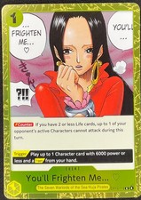 You'll Frighten Me [Alternate Art] OP14-118 Prices | One Piece